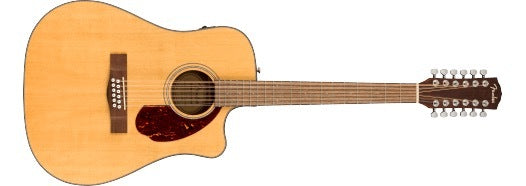 Fender CD-140SCE 12-String Natural w/Case