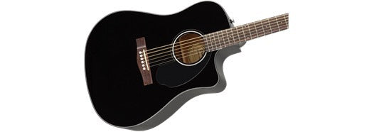 Fender CD-60SCE Dreadnought Black