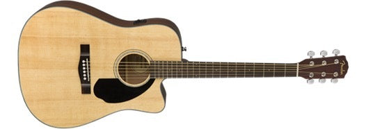 Fender CD-60SCE Dreadnought Natural