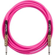 Fender Joe Strummer Instrument Cable Pink Leopard 13'