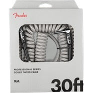 Fender Professional Series Coil Cable White Tweed 30'