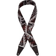 Fender Zion Strap, Black Aztec, 2"