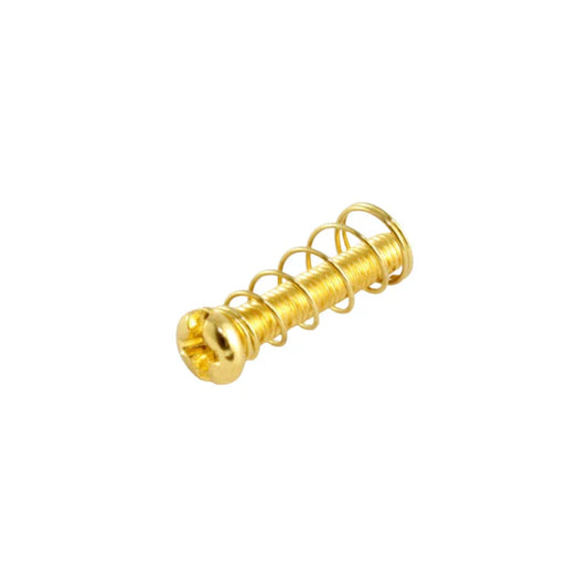 Pack Of 6 Nickel Metric Bridge Length Screws - Color:Gold