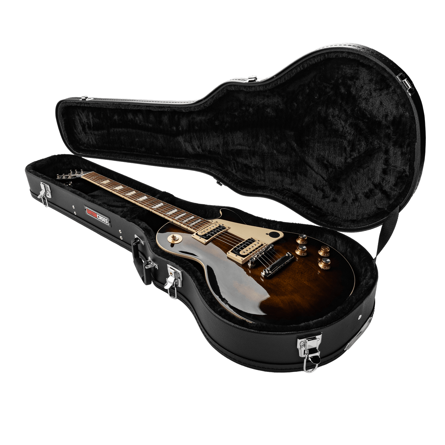 Hard-Shell Wood Case for Single-Cutaway Guitars such as Gibson Les Paul®