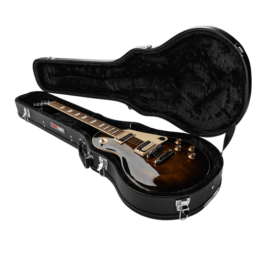 Hard-Shell Wood Case for Single-Cutaway Guitars such as Gibson Les Paul®
