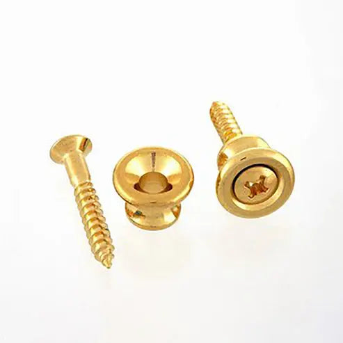Gotoh Gibson Style Strap Buttons - Gold / Standard