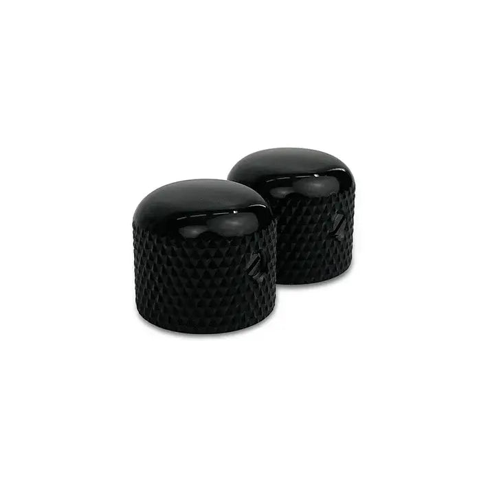 Gotoh Short Metal Dome Knobs Black