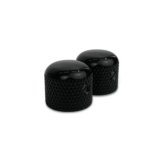 Gotoh Short Metal Dome Knobs Black