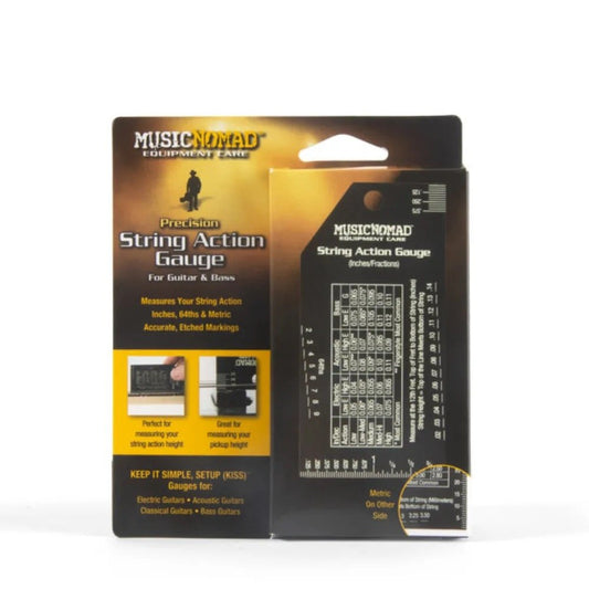 Precision String Action Gauge