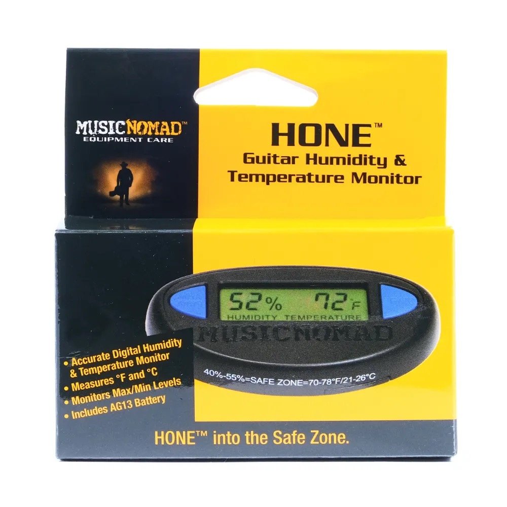 HONE – Guitar Hygrometer – Humidity & Temperature Monitor