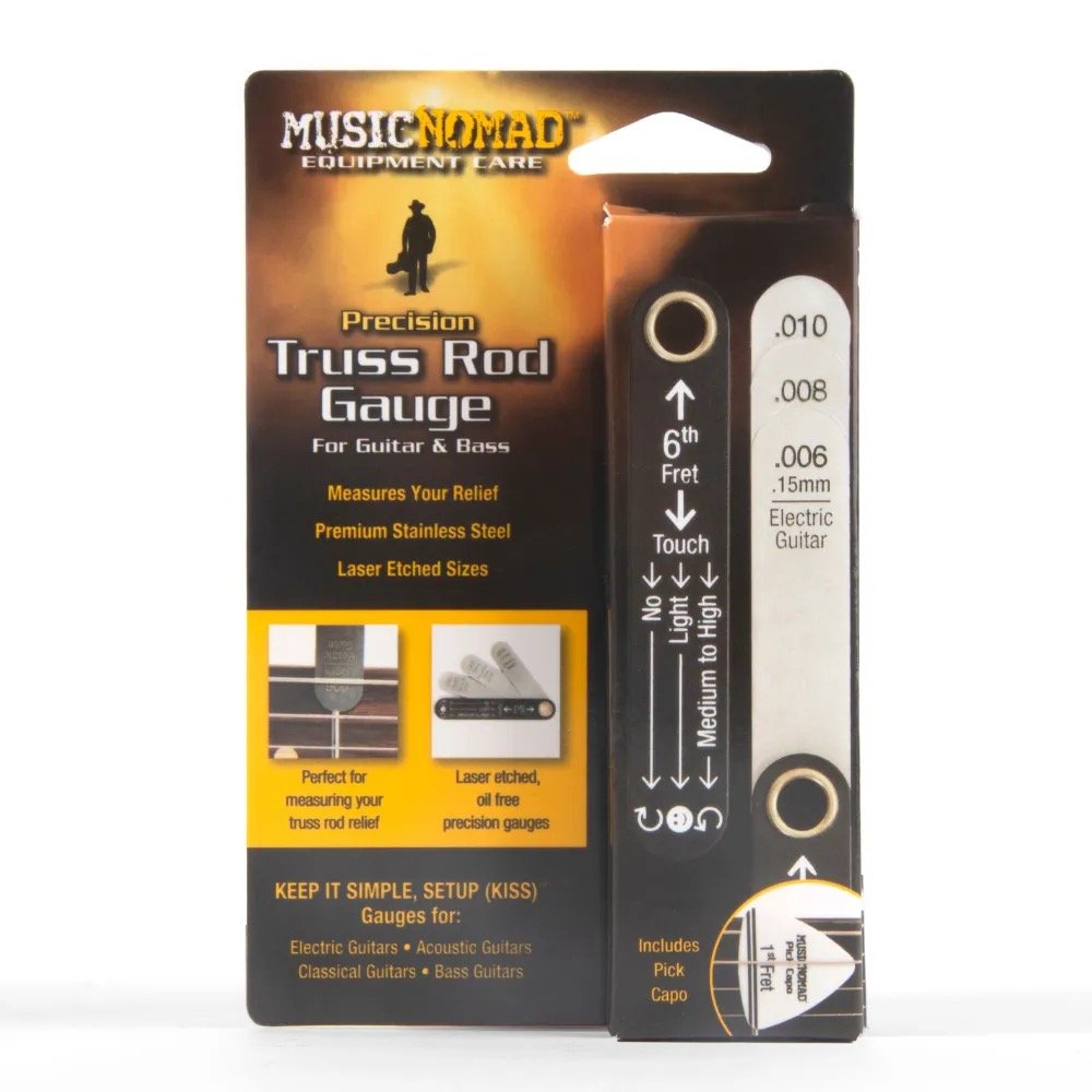Precision Truss Rod Gauge with Pick Capo