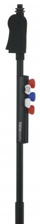 Gator Frameworks Clip-On Guitar Pick and Slide Holder for Microphone Stands