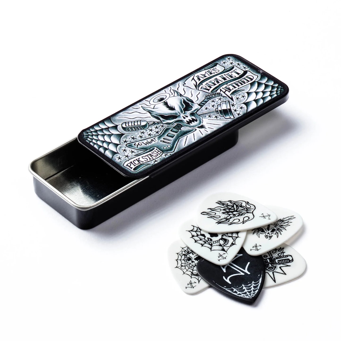 JAMES HETFIELD PICK TIN .88