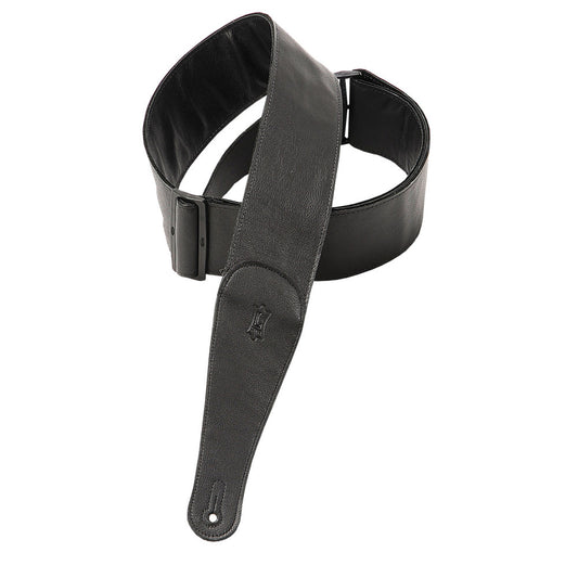 3" Garment Leather Guitar Strap With Garment Leather Backing And Tri-glide Adjus...