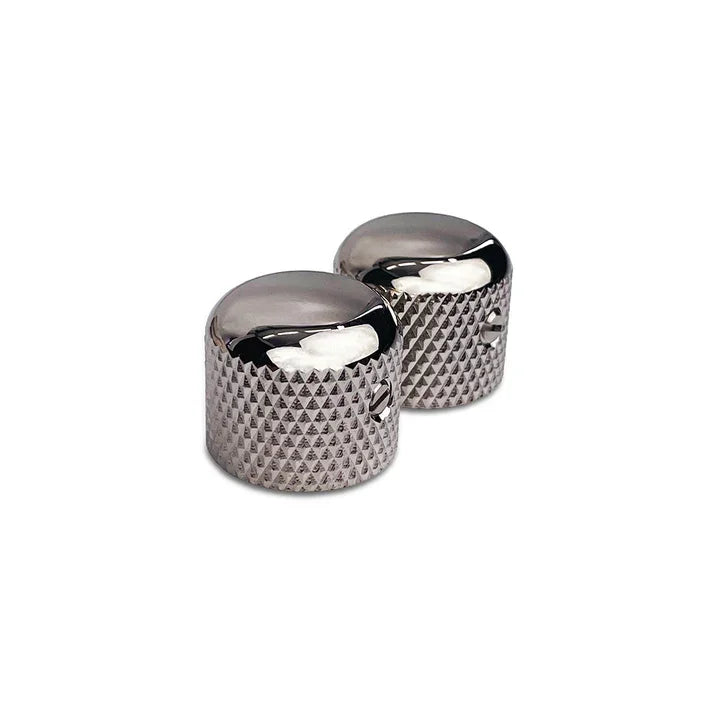 Gotoh Short Metal Dome Knobs (2 pcs) - Nickel