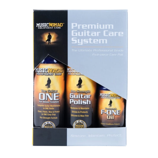 Premium Guitar Care Kit - 5 Pc