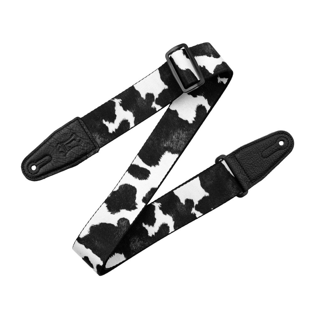 Levy's 2" Black and White Cow Print Strap