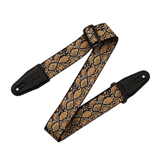 Levy's 2" Brown Snake Print Strap
