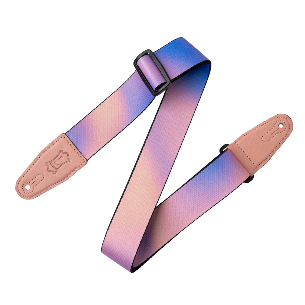 Cyber Gradient Sublimation Strap with Pink and Purple Design