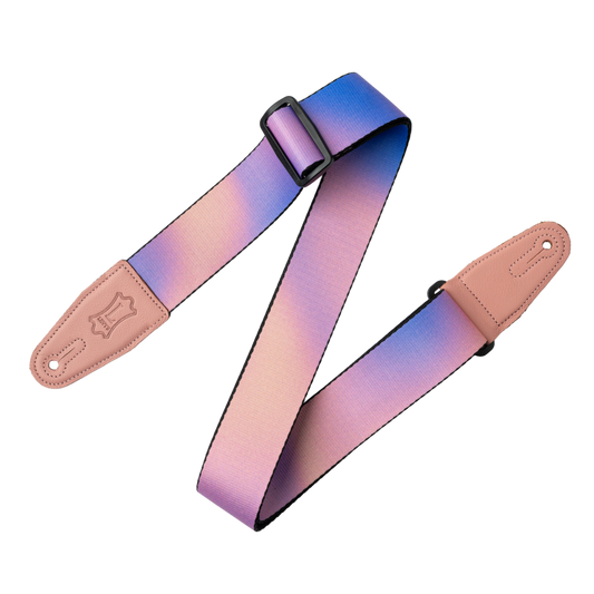 Cyber Gradient Sublimation Strap with Pink and Purple Design