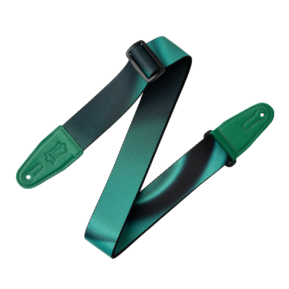 Cyber Gradient Sublimation Strap with Green and Black Design