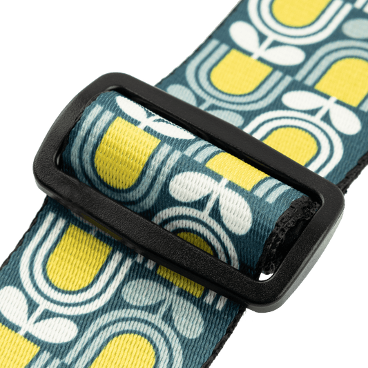 Levy's Mid Century Modern Strap - Blue, Green, and White Mod Tulip