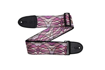 Levy's Stained Glass Guitar Strap - Pink