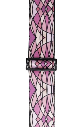 Levy's Stained Glass Guitar Strap - Pink