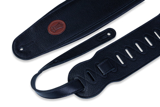4 1/2" Garment Leather Bass Strap With Foam Padding And Garment Leather Backing