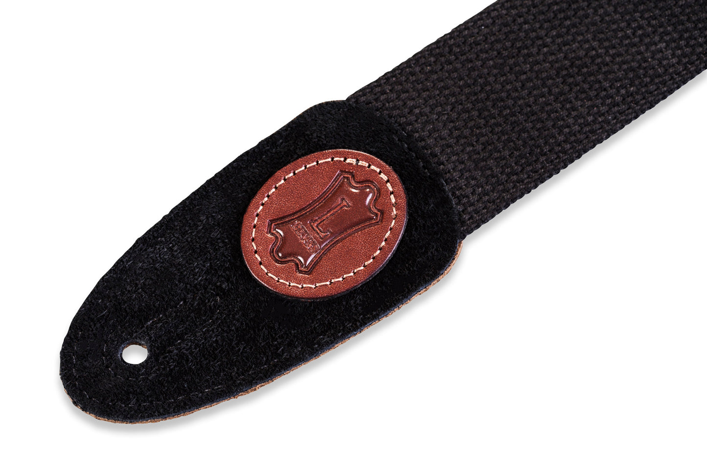 2" Signature Series Cotton Guitar Strap With Suede Ends And Tri-glide Adjustment
