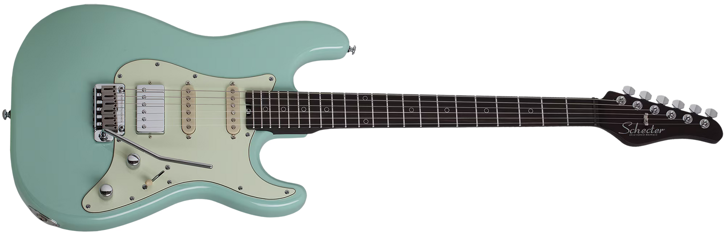 Schecter Nick Johnston Traditional HSS 10th Anniversary-Atomic Green