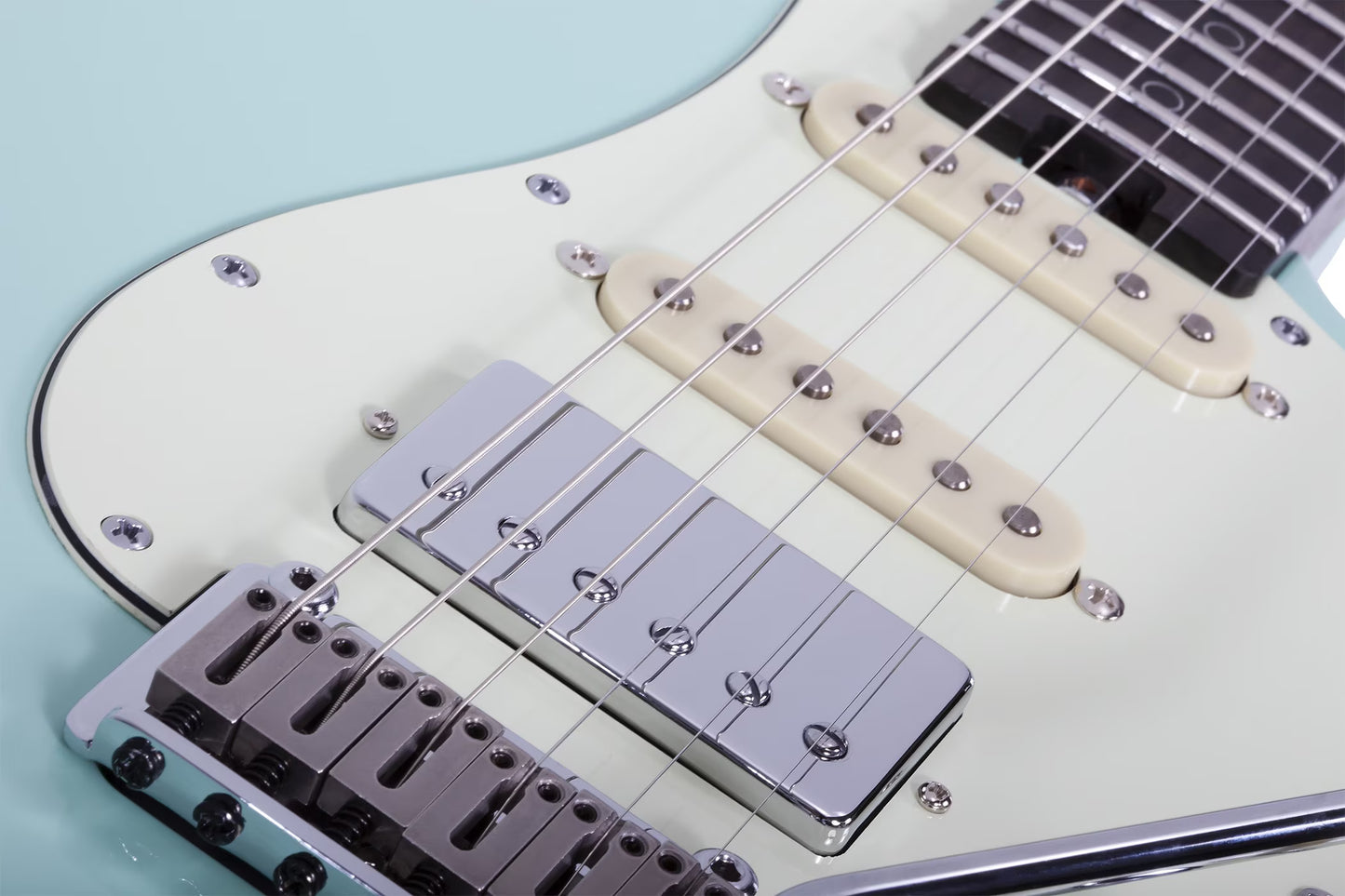 Schecter Nick Johnston Traditional HSS 10th Anniversary-Atomic Green