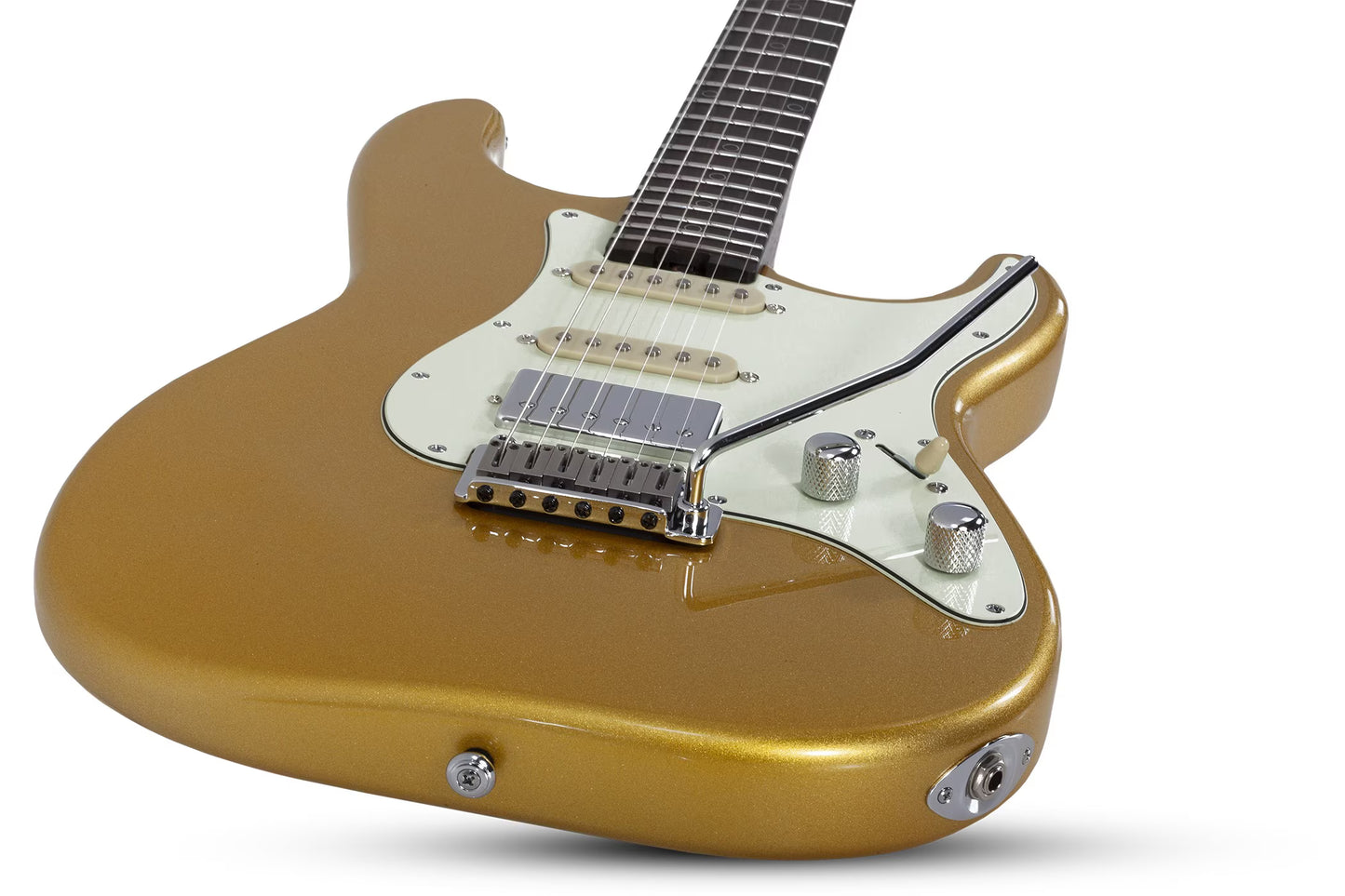 Schecter Nick Johnston Traditional HSS 10th Anniversary-Atomic Saffron