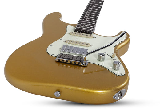 Schecter Nick Johnston Traditional HSS 10th Anniversary-Atomic Saffron