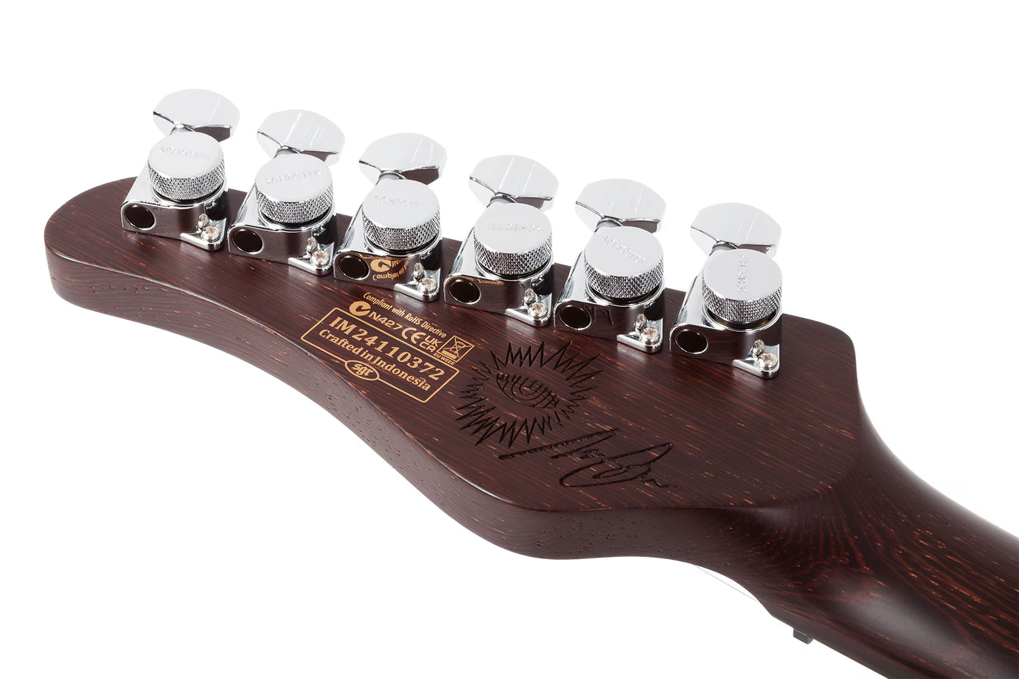 Schecter Nick Johnston Traditional HSS 10th Anniversary-Atomic Violet