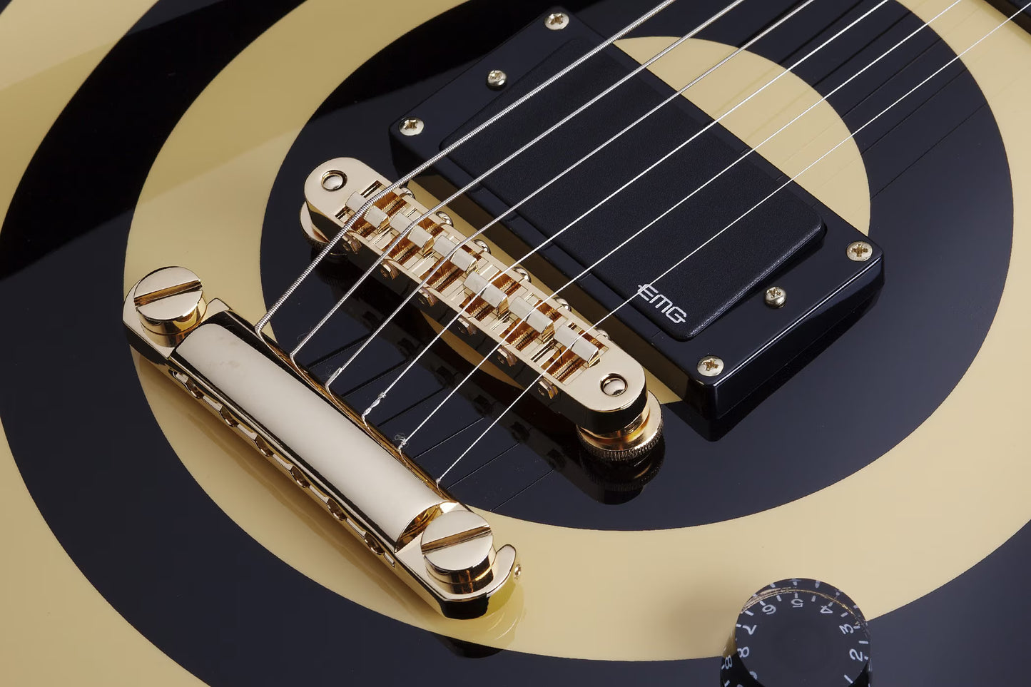 Wylde Audio Odin Grail Psychic Bullseye Rawtop Guitar With Barbarian Hardcase