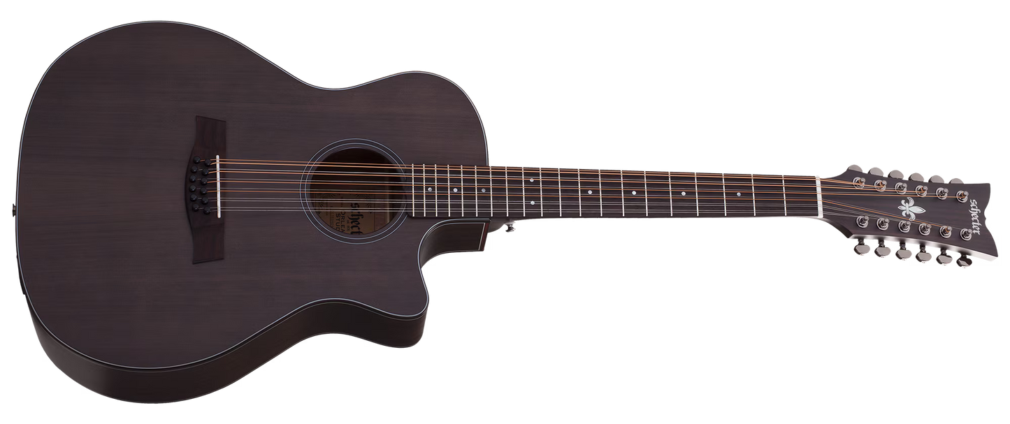 Schecter Orleans Studio Satin See Thru Black