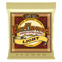 Light Earthwood 80/20 Bronze Acoustic Guitar Strings 11-52 Gauge