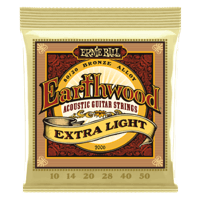 Extra Light Earthwood 80/20 Bronze Acoustic Guitar Strings 10-50 Gauge