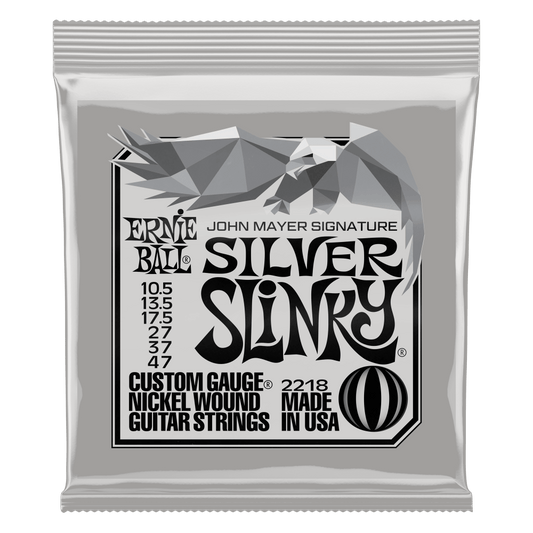 John Mayer Silver Slinky Nickel Wound Electric Guitar Strings 10.5-47
