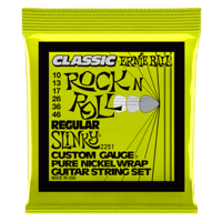 Regular Slinky Classic Rock n Roll Pure Nickel Wrap Electric Guitar Strings 10-46 Gauge