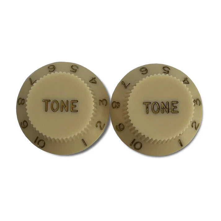 Tone Knobs for Stratocaster® - Vintage Cream / Pack of 2