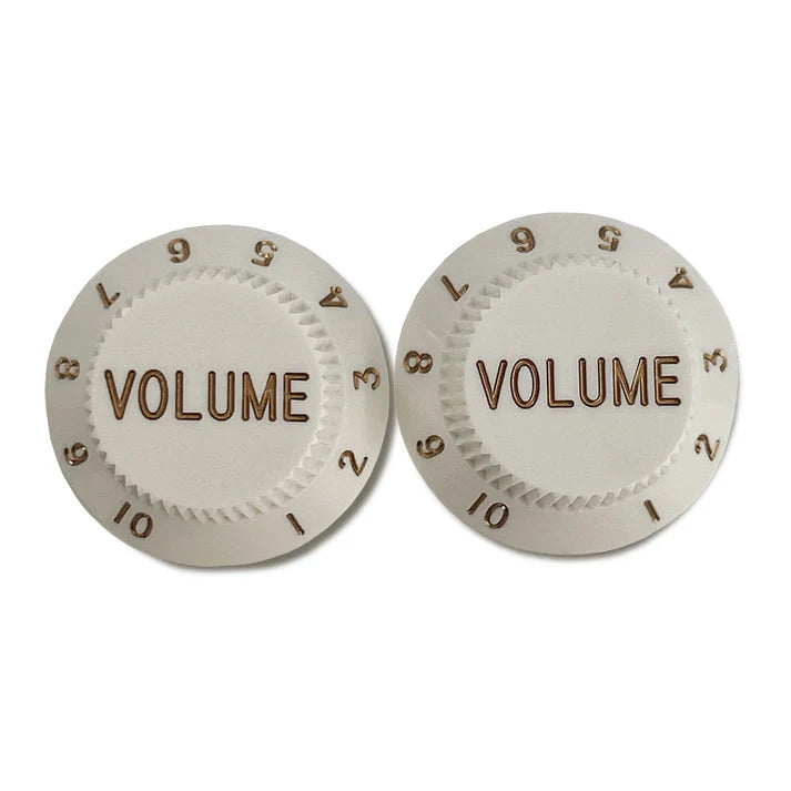 Set of 2 Plastic Volume Knobs for Stratocaster®