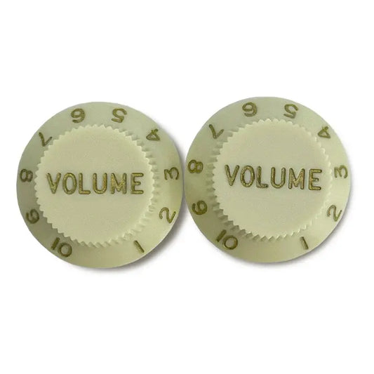 Plastic Volume Knobs for Stratocaster® - Mint Green / Pack of 2