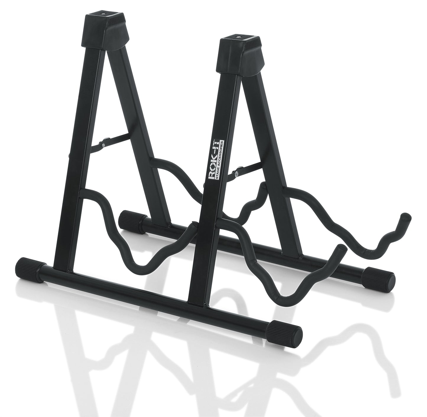 Rock-It Double Compact Stand For Electric And Acoustic Guitars