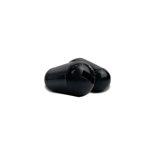 Allparts Switch Tips for USA Strat (2 pcs) - Black / Standard