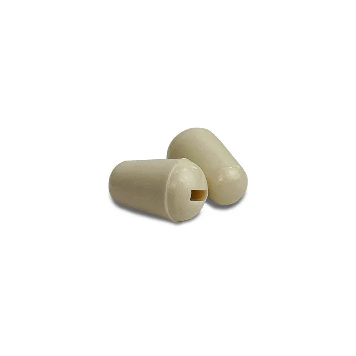 Allparts Switch Tips for USA Strat (2 pcs) - Parchment / Standard