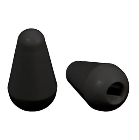 Allparts Switch Knobs for Import Strat (2 pcs) - Black