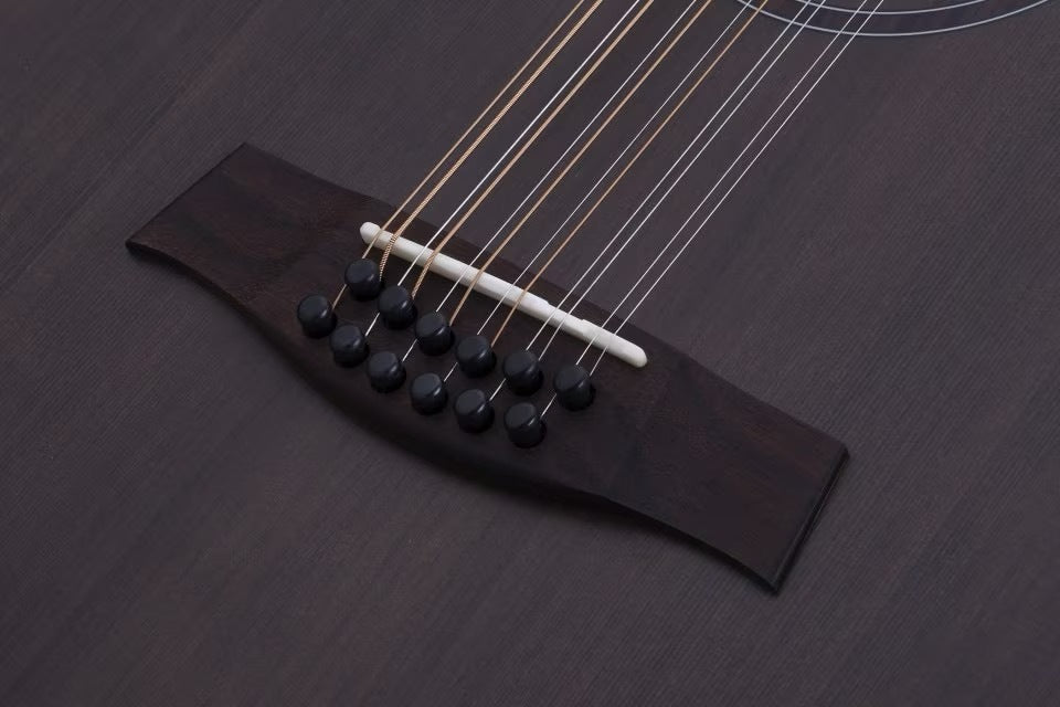 Schecter Orleans Studio-12 Acoustic Satin See Thru Black