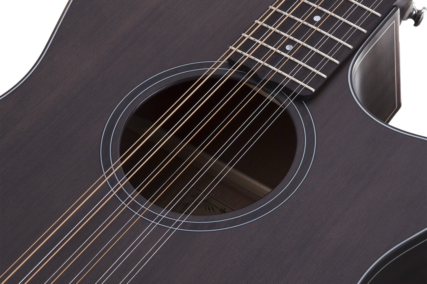 Schecter Orleans Studio-12 Acoustic Satin See Thru Black